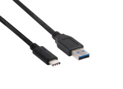 CLUB3D USB 3.1 Type-C naarType-A Cable 10Gbps PD 60W M/M 1m/3.28ft - Afbeelding 2