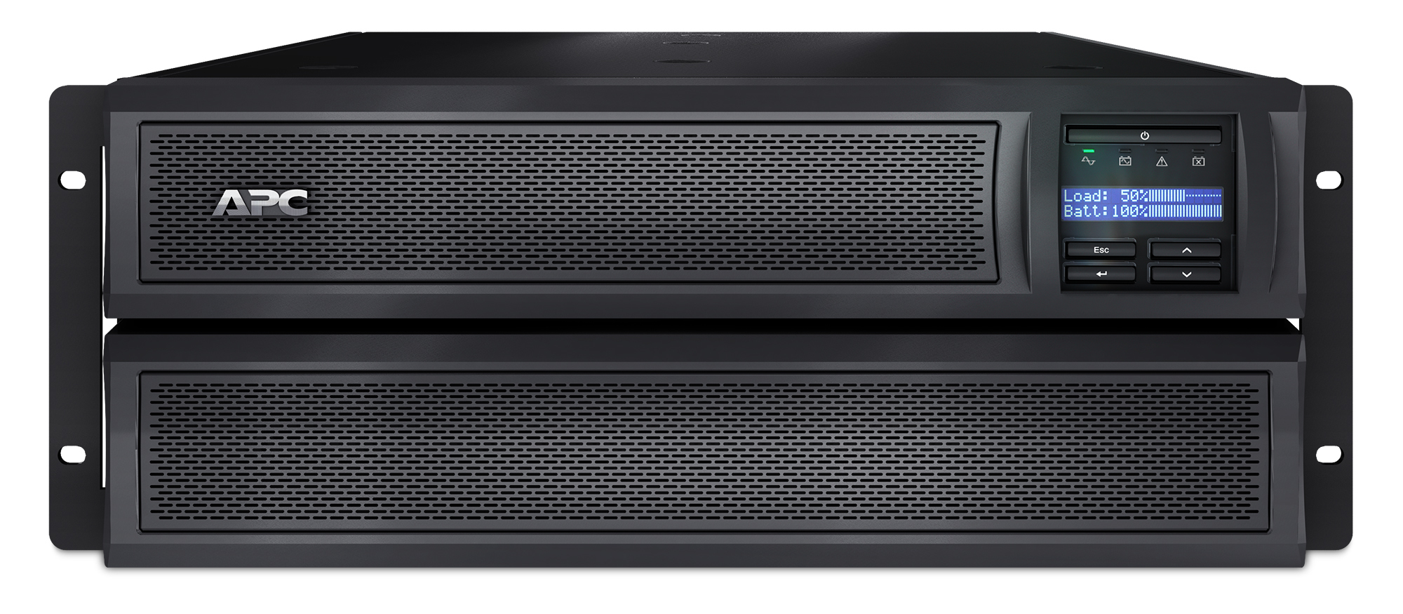 APC Smart-UPS X SMX3000HVNC - 3000VA, 8x C13, 2x C19 uitgang, USB, uitbreidbare runtime, short depth, NMC