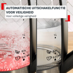 Tefal Element BJ760D 1,7 L waterkoker met temperatuurregeling - Afbeelding 7
