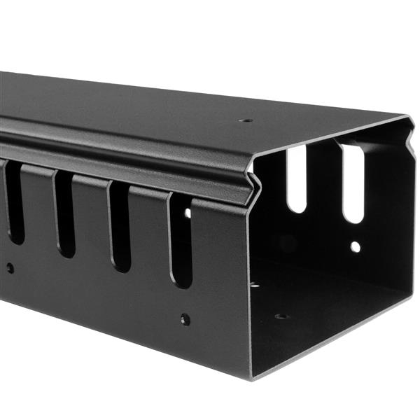 StarTech.com 2-Pack 20U Verticale Kabelmanager met Open Sleuven, 40U Rackmonteerbare Kabelorganizer, 2x 91cm Kabelgeleiders - Afbeelding 5