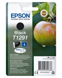 Epson Apple T1291 Appel DURABrite Ultra afzonderlijke zwarte inkt - Afbeelding 2
