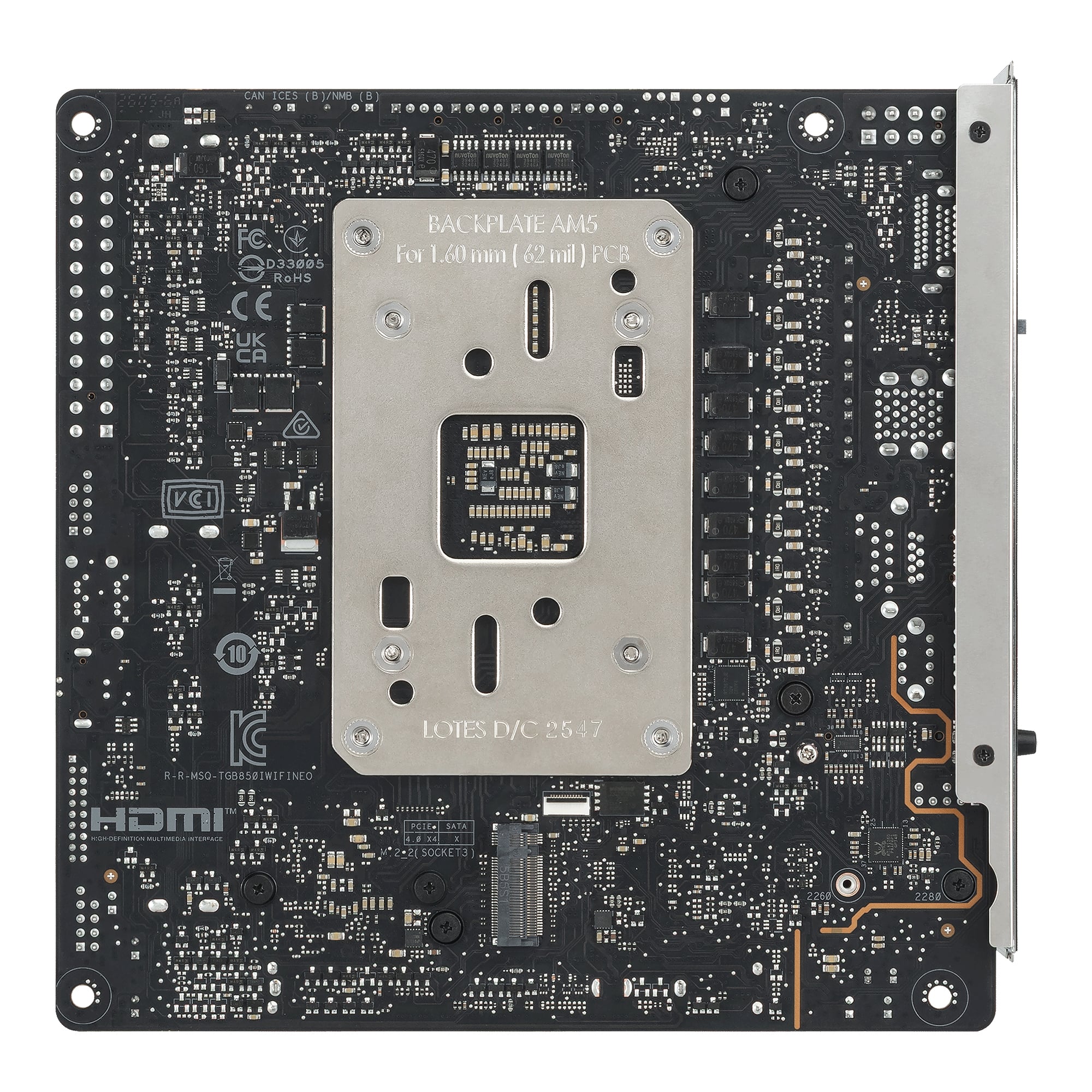 ASUS TUF GAMING B850I WIFI NEO AMD B850 Socket AM5 mini ITX - Afbeelding 13
