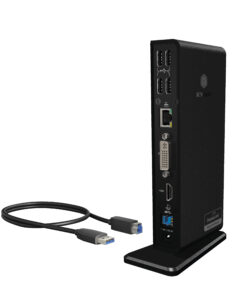 ICY BOX IB-DK2241AC Bedraad USB 3.2 Gen 1 (3.1 Gen 1) Type-A Zwart - Afbeelding 7