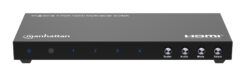 Manhattan HDMI 4K multiviewer/switch met 4 poorten, 4 ingangen naar 1 scherm, 4K@30 Hz, PiP en dual/quad-weergave, knop of afstandsbediening, audio 3,5 mm en Toslink, zwart, 3 jaar garantie - Afbeelding 8