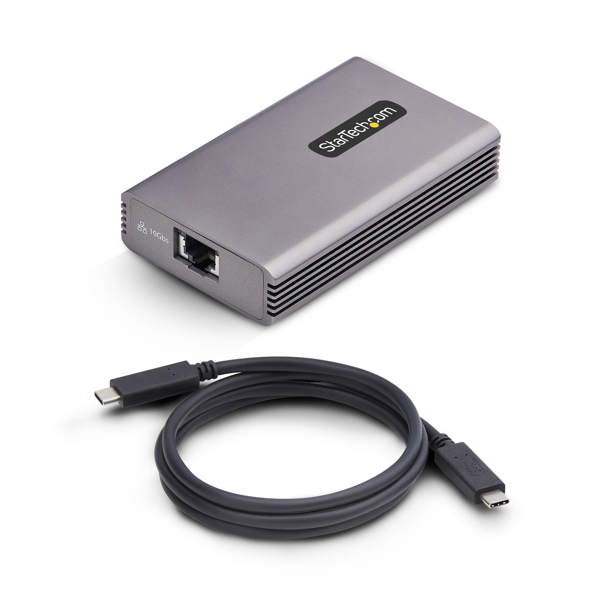 StarTech.com USB4 naar Ethernet Adapter, 10GbE, Multi-Gigabit, Thunderbolt Compatibel, 10GBASE-T/5G/2.5G NIC, 10G LAN Adapter, 0,5m USB4 Kabel, Win/Mac, TAA - Afbeelding 9
