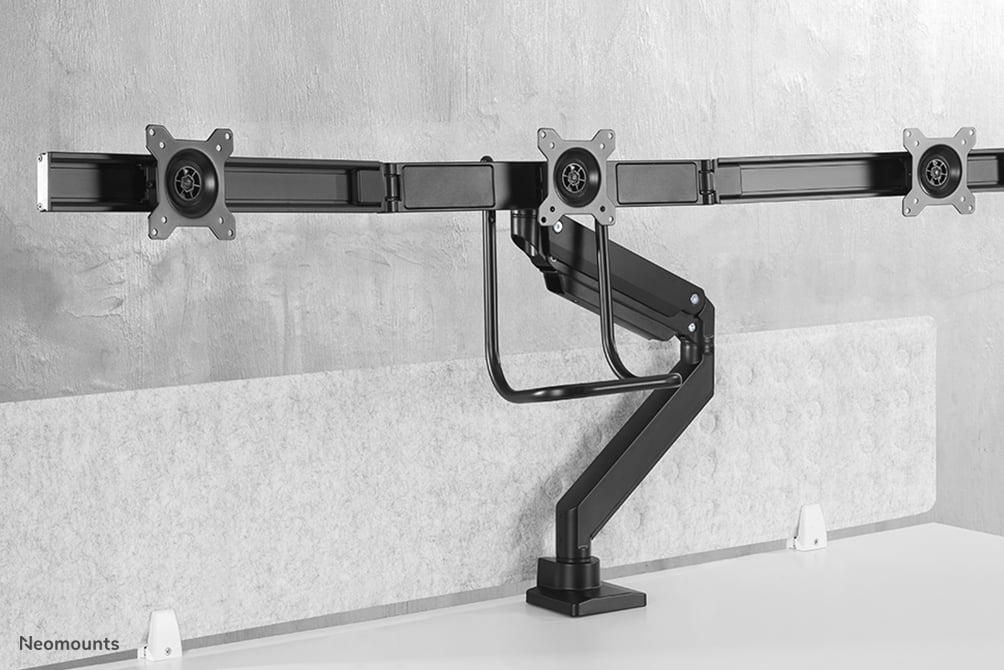 Neomounts NM-D775DX3BLACK Monitorarm 17-27" - gasveer - Topfix - 180°-stop - Afbeelding 16