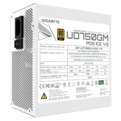 GIGABYTE UD750GM PG5 V2 ICE power supply unit 750 W 20+4 pin ATX ATX Wit - Afbeelding 7