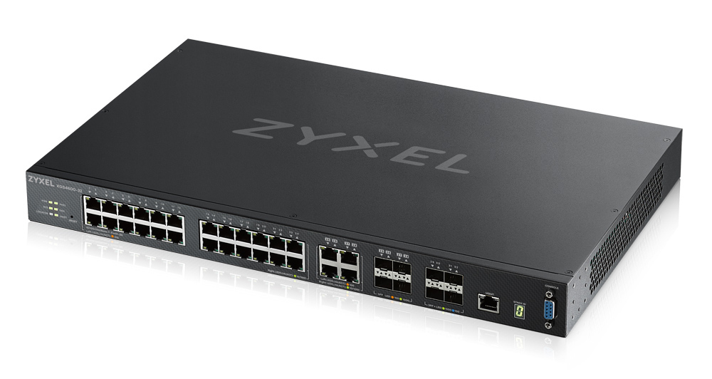 Zyxel XGS4600-32 Managed L3 Gigabit Ethernet (10/100/1000) Zwart - Afbeelding 2