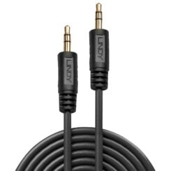 Lindy 35640 audio kabel 0,25 m 3.5mm Zwart - Afbeelding 3