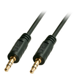 Lindy 35640 audio kabel 0,25 m 3.5mm Zwart - Afbeelding 2