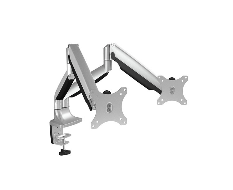 ICY BOX IB-MS504-T 81,3 cm (32") Bureau Zwart, Zilver - Afbeelding 4