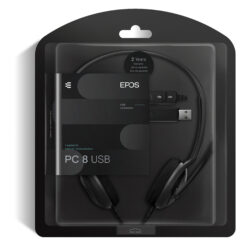 Sennheiser PC 8 USB Headset Bedraad Hoofdband Kantoor/callcenter USB Type-A Zwart - Afbeelding 10