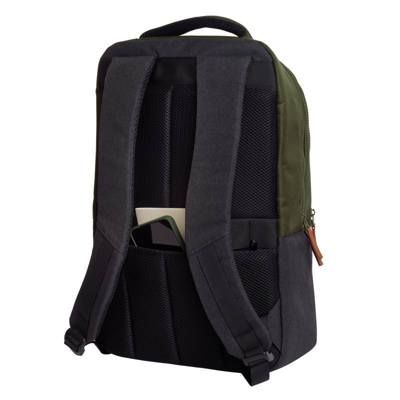 Trust Lisboa Rugzak 16 inch - Laptoprugzak – Voor laptops tot 16 inch – Groen - Afbeelding 3