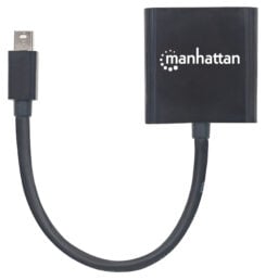 Manhattan 152549 video kabel adapter 0,195 m Mini DisplayPort DVI-I Zwart - Afbeelding 5