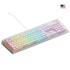 Glorious Gaming GMMK 3 100% Prebuilt toetsenbord Gamen USB QWERTY Amerikaans Engels Wit