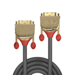 Lindy 36206 DVI kabel 10 m DVI-D Goud - Afbeelding 3