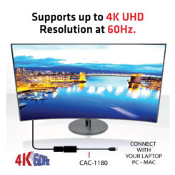 CLUB3D Mini DisplayPort 1.4 to HDMI 2.0b HDR Active Adapter - Afbeelding 5