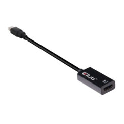 CLUB3D Mini DisplayPort 1.4 to HDMI 2.0b HDR Active Adapter - Afbeelding 2