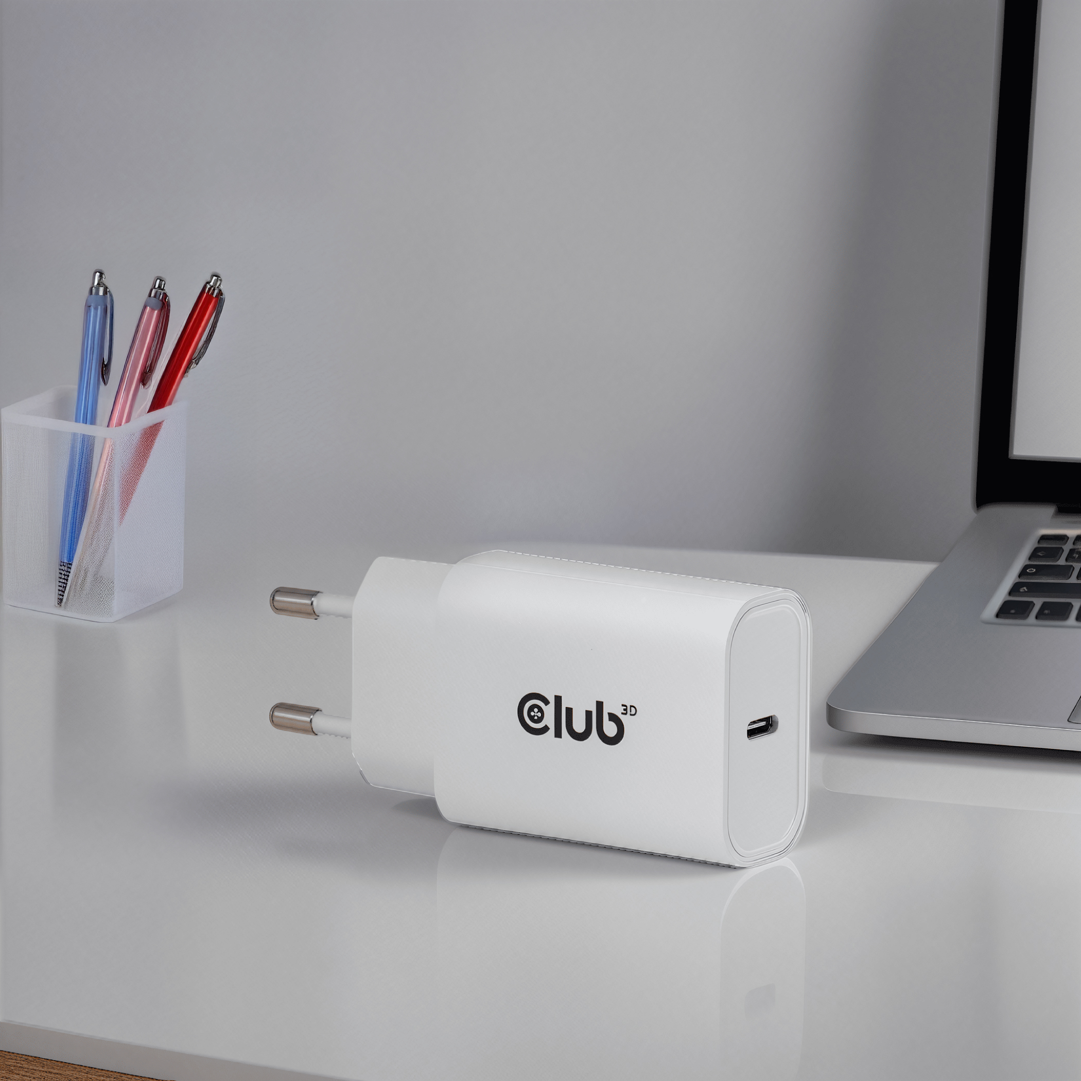 CLUB3D 2-Pack USB C Charger 30 Watt Whit - Afbeelding 8