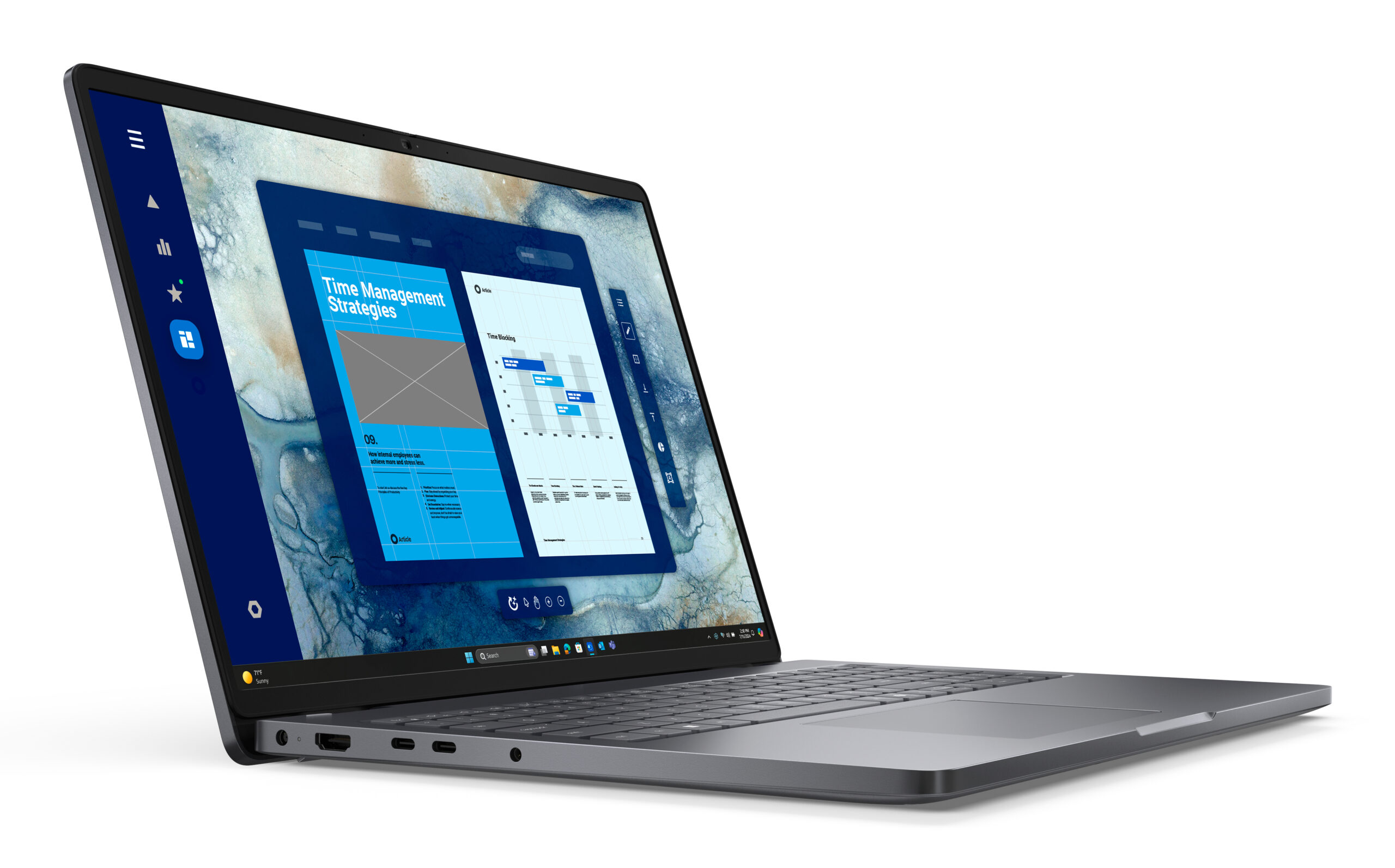 DELL Pro 16 PC16250 Intel Core 5 120U Laptop 40,6 cm (16") Full HD+ 16 GB DDR5-SDRAM 512 GB SSD Wi-Fi 6E (802.11ax) Windows 11 Pro US International Zwart - Afbeelding 3
