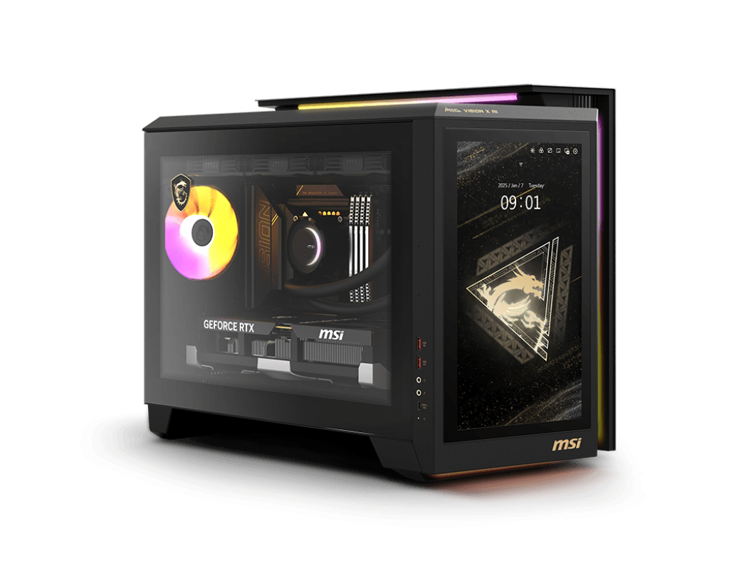 MSI MEG Vision X AI 2NVV7-004EU Intel Core Ultra 7 265K 32 GB DDR5-SDRAM 2 TB SSD NVIDIA GeForce RTX 5080 Windows 11 Home Desktop PC Zwart - Afbeelding 4