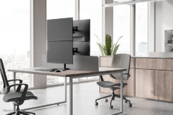 Neomounts DS45-600BL2V Monitorstandaard voor twee schermen 10-32" - Afbeelding 13