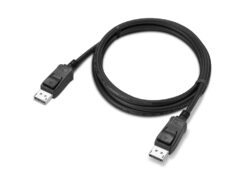 Lenovo 4X91U92142 DisplayPort kabel 1,8 m Zwart - Afbeelding 2
