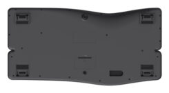 Trust Keyra Ergonomisch Draadloos Toetsenbord - Ergonomisch toetsenbord – USB en Bluetooth verbinding – QWERTY US International – Zwart - Afbeelding 8