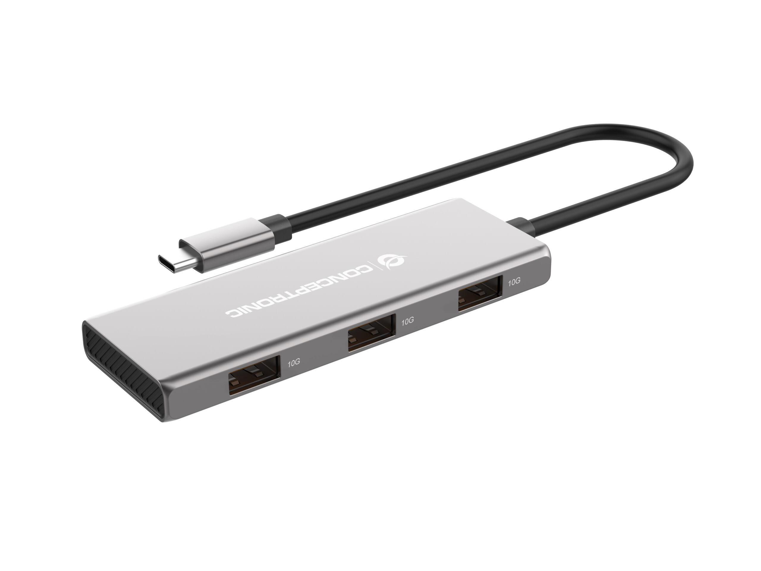Conceptronic HUBBIES17G interface hub USB 3.2 Gen 2 (3.1 Gen 2) Type-C 10000 Mbit/s Grijs - Afbeelding 8