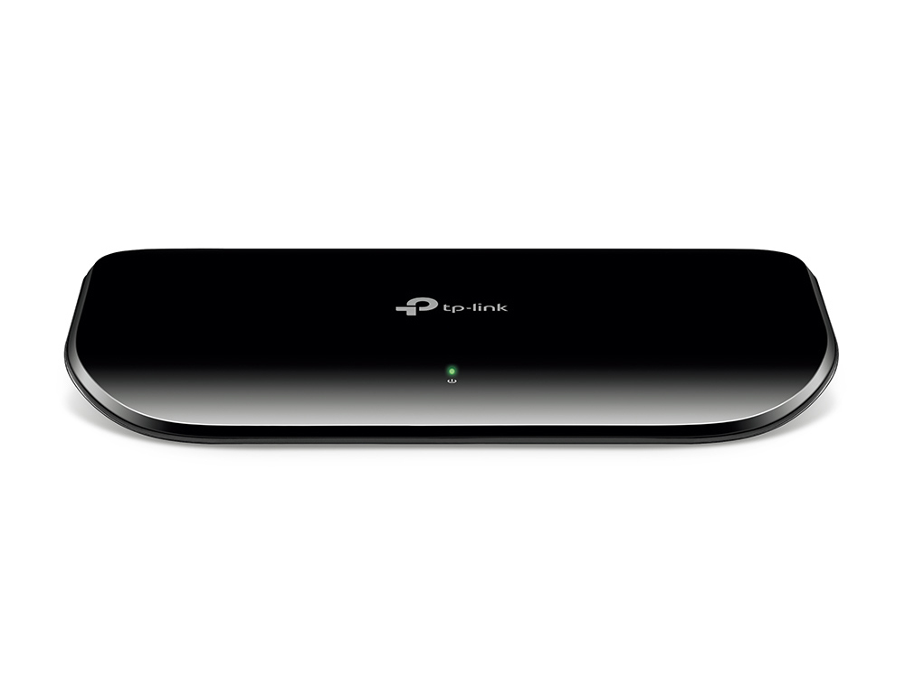 TP-Link TL-SG1008D Unmanaged Gigabit Ethernet (10/100/1000) Zwart - Afbeelding 2