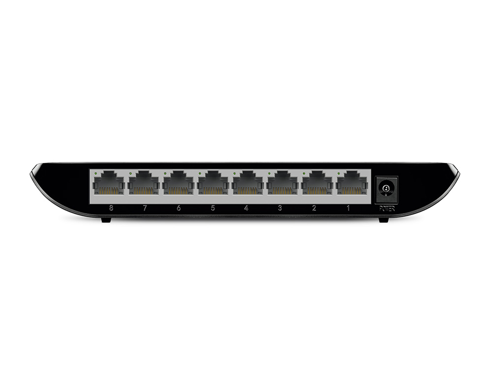 TP-Link TL-SG1008D Unmanaged Gigabit Ethernet (10/100/1000) Zwart - Afbeelding 5