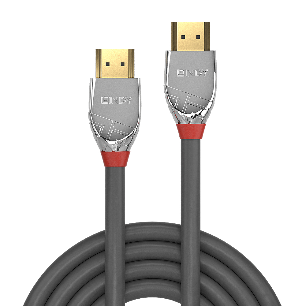 Lindy 37873 HDMI kabel 3 m HDMI Type A (Standaard) Grijs, Zilver - Afbeelding 3