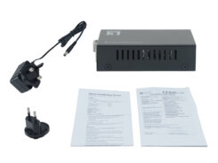 LevelOne GVM-2000 netwerk media converter 1000 Mbit/s Zwart - Afbeelding 5