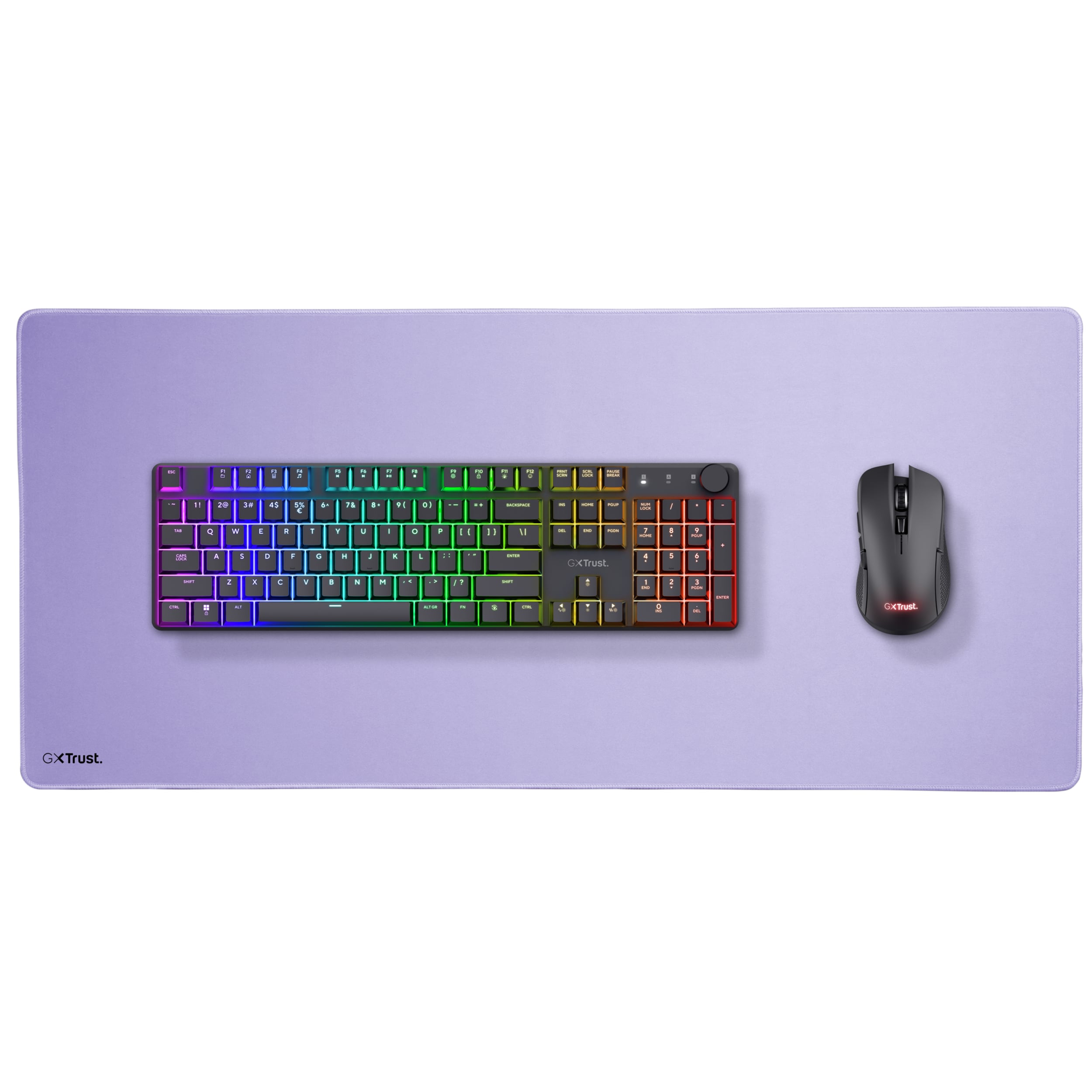 Trust GXT 759P Gaming Muismat - gaming muismat – Glad oppervlak – Paars - Afbeelding 6
