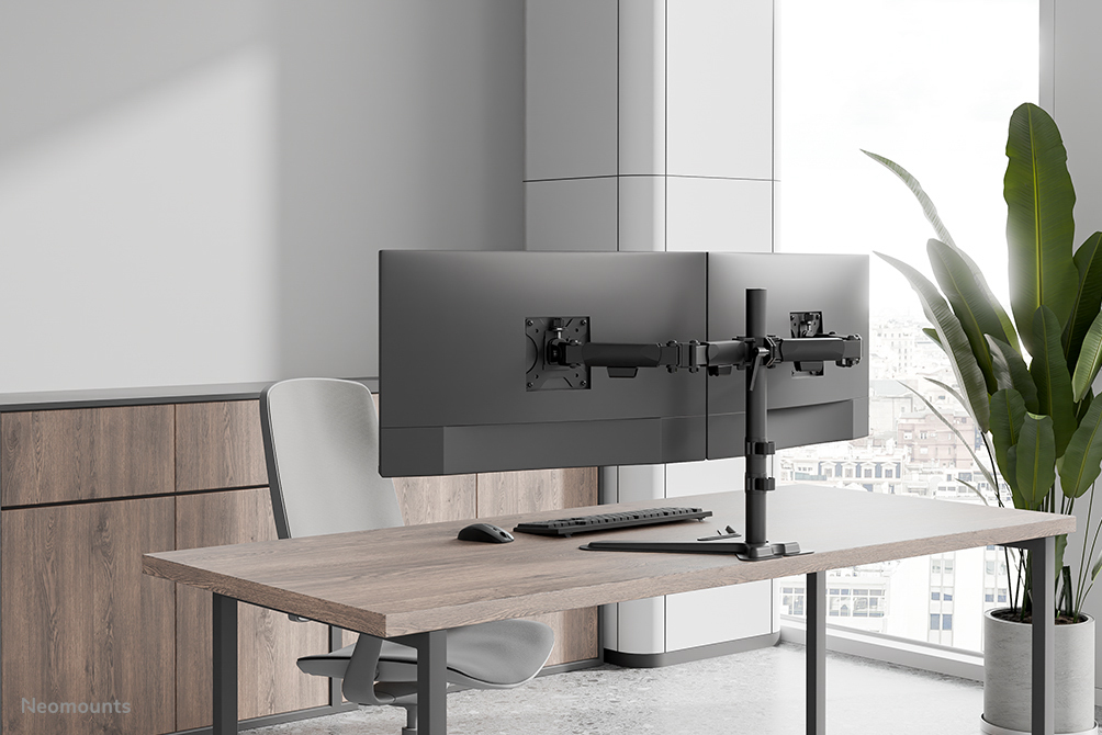 Neomounts DS45-600BL2 Monitorstandaard voor twee schermen 10-32" - Afbeelding 16