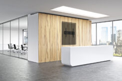 Neomounts WL30S-950BL19 Heavy duty muurbeugel 55-115" - vlak - vergrendelbaar - landscape en portrait - Afbeelding 19