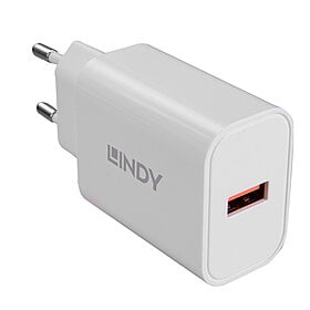Lindy 73412 oplader voor mobiele apparatuur Smartphone, Tablet Wit AC Snel opladen Binnen, Buiten - Afbeelding 4