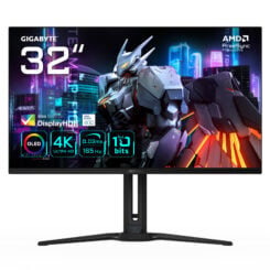 GIGABYTE AORUS FO32U EK computer monitor 80 cm (31.5") 3840 x 2160 Pixels 4K Ultra HD OLED Zwart