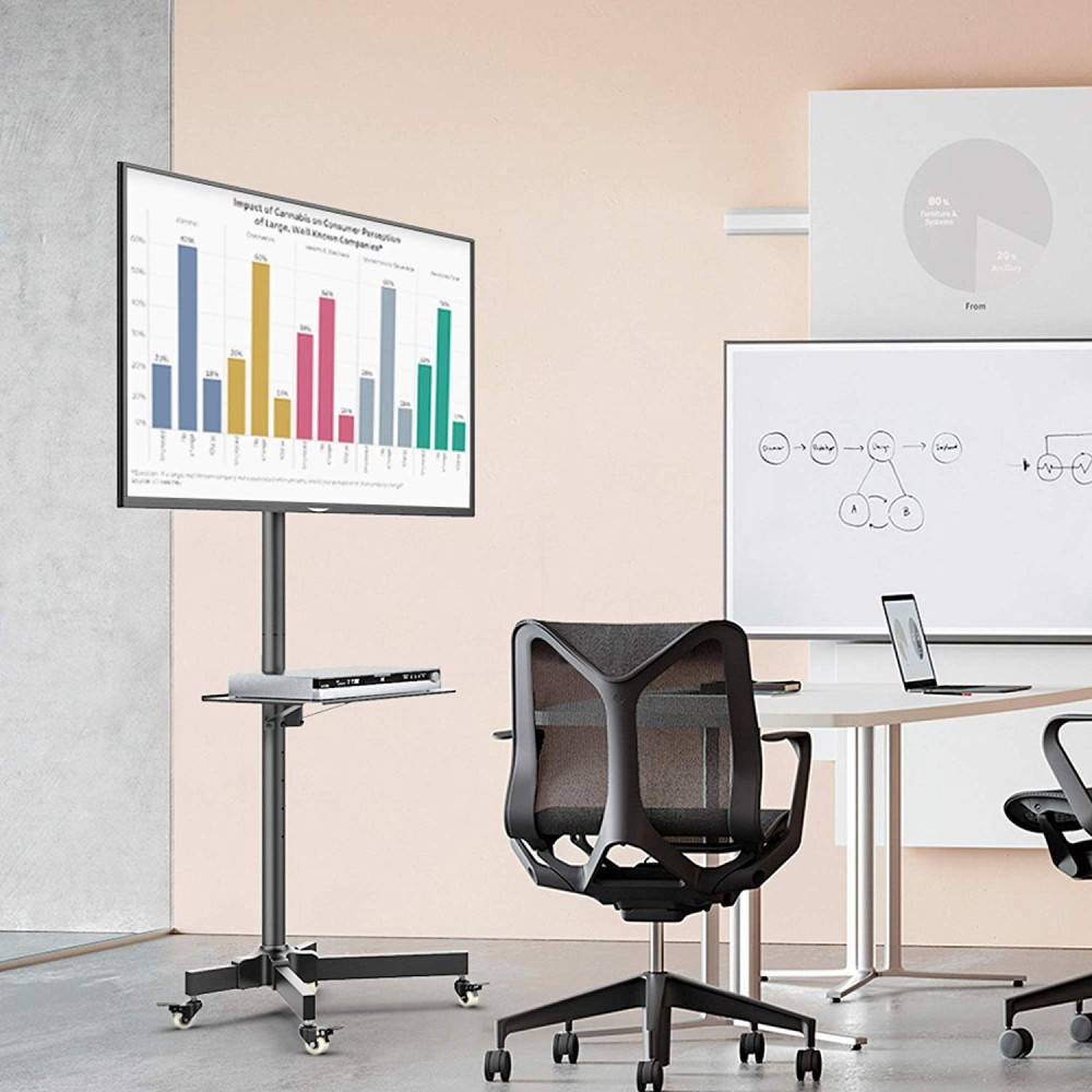 Techly ICA-TR21 tv-bevestiging 139,7 cm (55") Zwart - Afbeelding 6