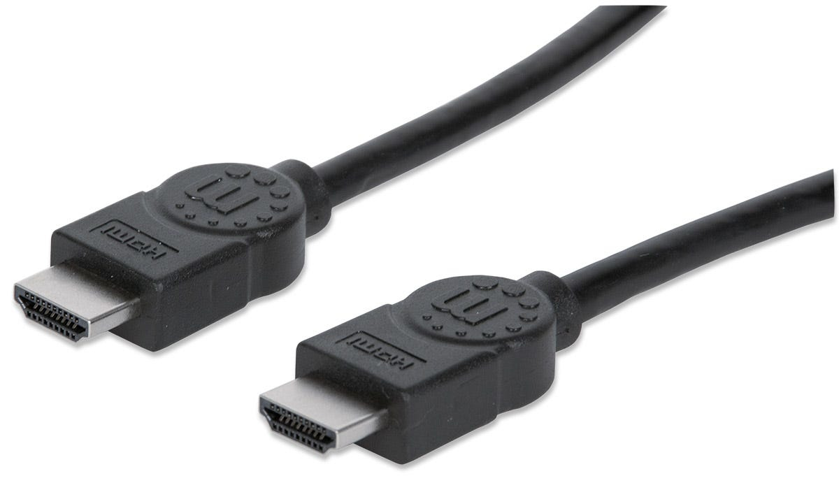 Manhattan 323192 HDMI kabel 1 m HDMI Type A (Standaard) Zwart - Afbeelding 2