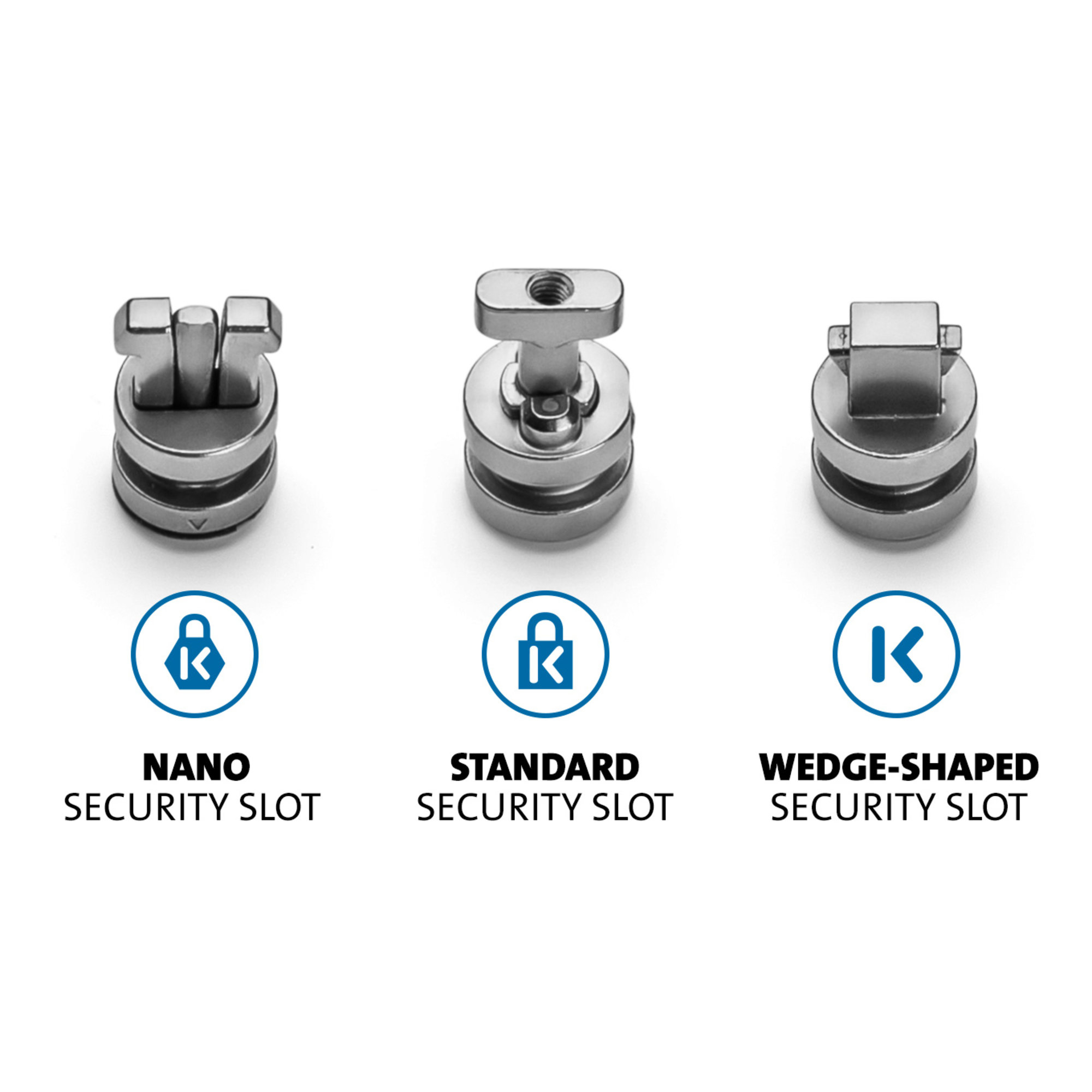 Kensington ClickSafe Universal Slots Security Anchors Kit - Afbeelding 2