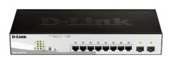 D-Link DGS-1210-10P Managed L2 Gigabit Ethernet (10/100/1000) Power over Ethernet (PoE) 1U Zwart - Afbeelding 2