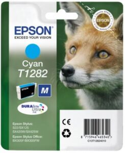 Epson Fox inktpatroon Cyan T1282 DURABrite Ultra Ink - Afbeelding 2