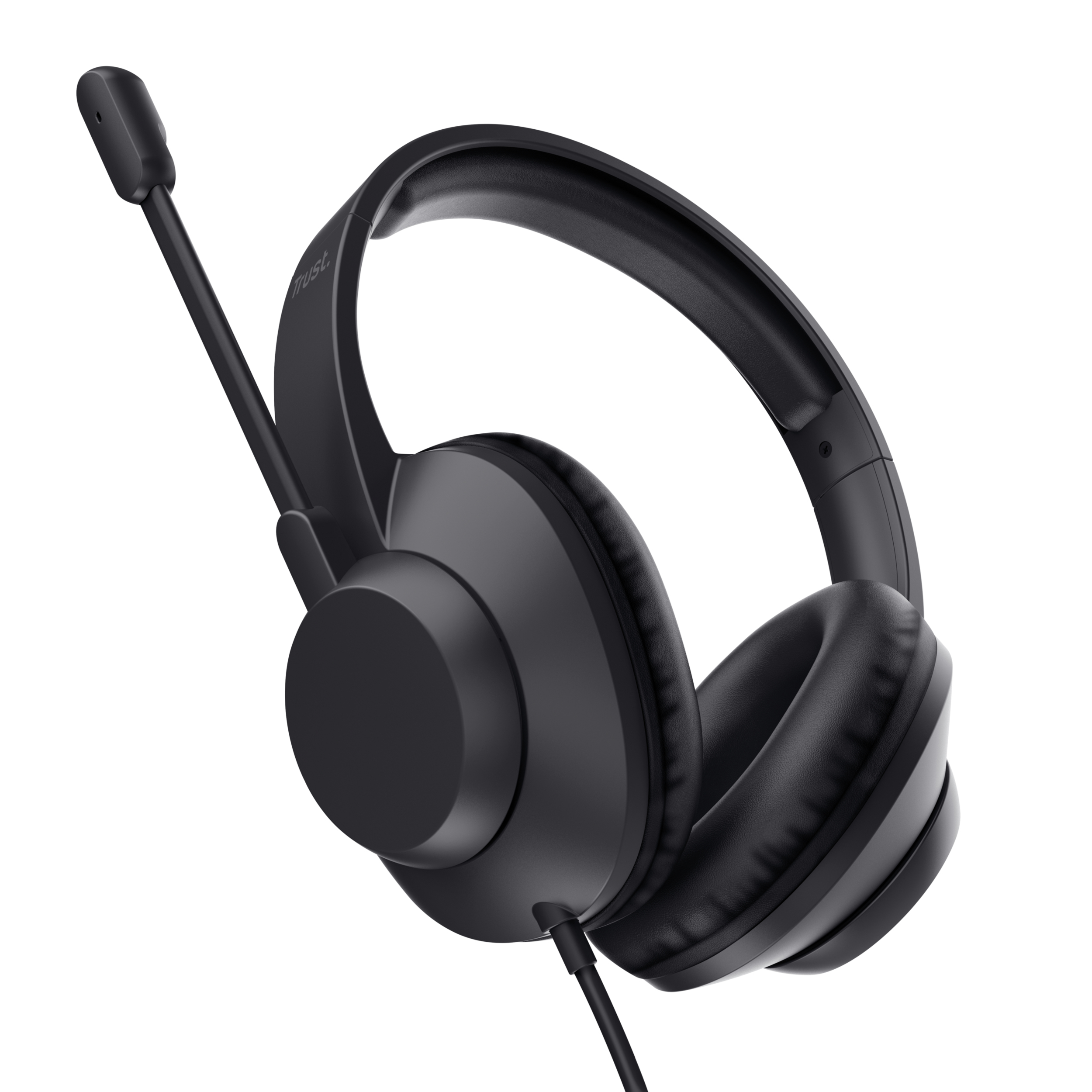 Trust Ayda Max Headset - Over-ear headset – Opklapbare microfoon – 3,5 mm aansluiting – Zwart - Afbeelding 5