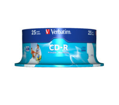 Verbatim CD-R AZO Wide Inkjet Printable 700 MB 52x 25 stuk(s) - Afbeelding 3