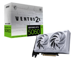 MSI GeForce RTX 5060 8G VENTUS 2X OC WHITE NVIDIA 8 GB GDDR7 - Afbeelding 2