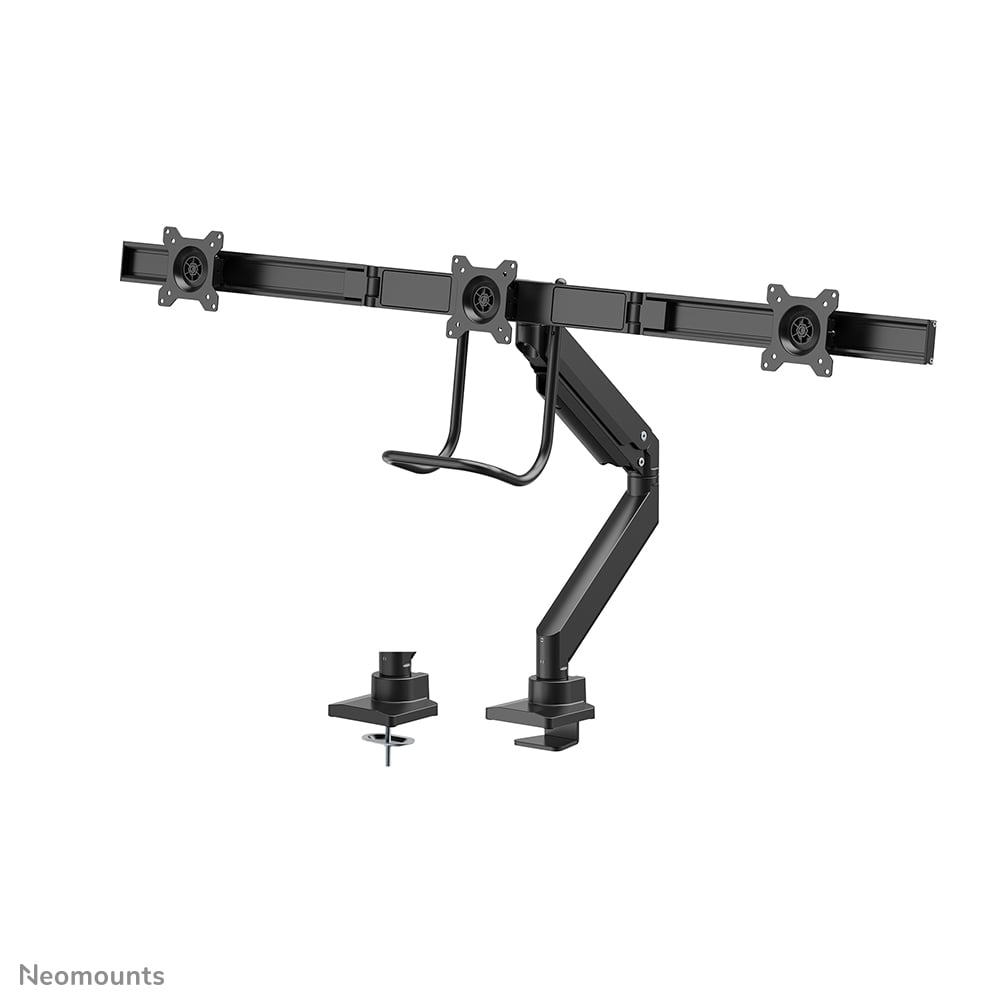Neomounts NM-D775DX3BLACK Monitorarm 17-27" - gasveer - Topfix - 180°-stop - Afbeelding 12