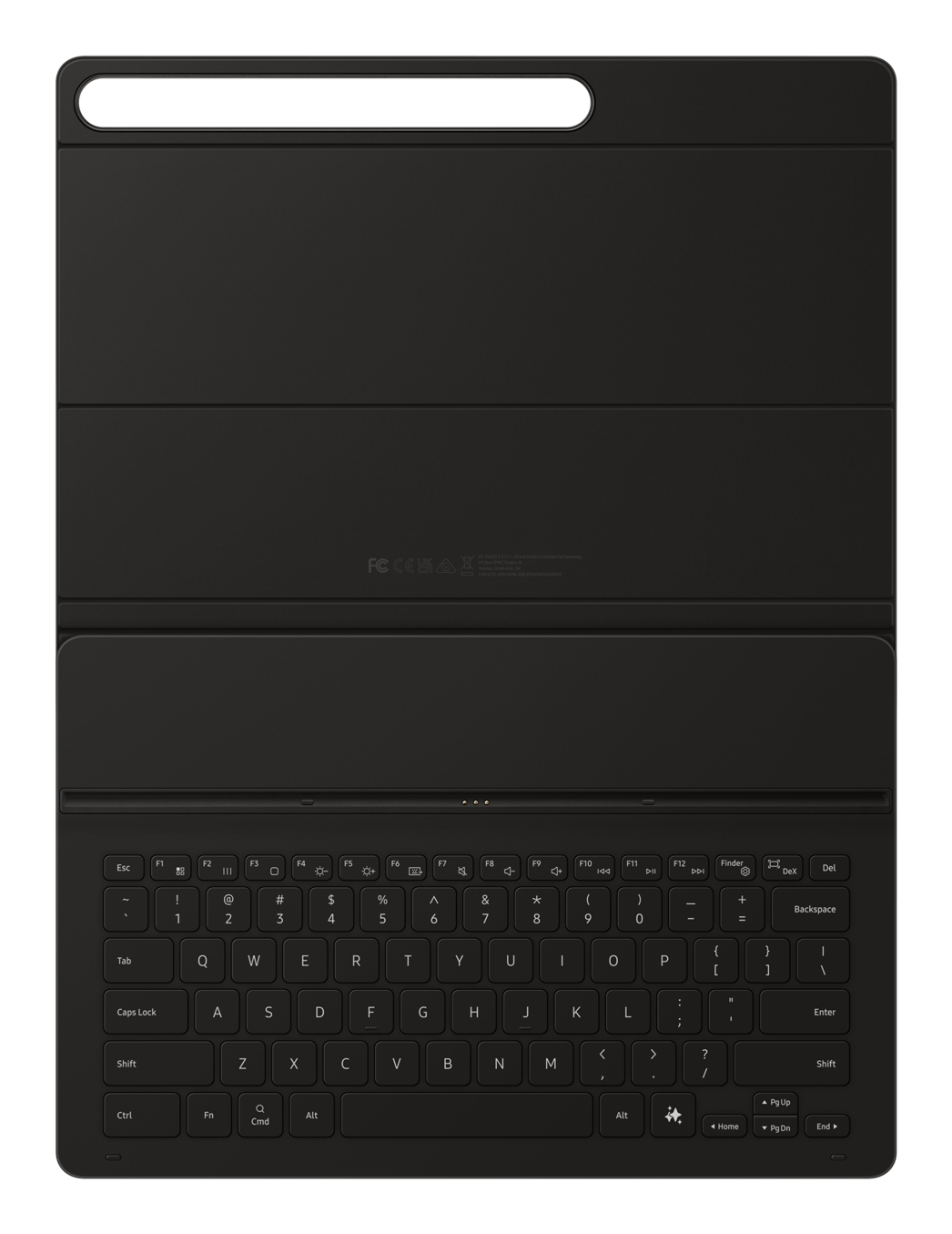 Samsung Galaxy Tab S10 FE+ AI Book Cover Keyboard Slim QWERTY - Afbeelding 4