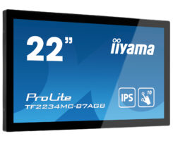 iiyama ProLite TF2234MC-B7AGB computer monitor 54,6 cm (21.5") 1920 x 1080 Pixels Full HD LED Touchscreen Multi-gebruiker Zwart - Afbeelding 2