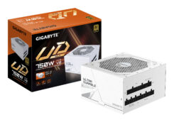 GIGABYTE UD750GM PG5 V2 ICE power supply unit 750 W 20+4 pin ATX ATX Wit - Afbeelding 2